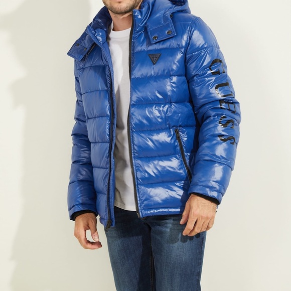 Guess Anthony Logo Puffer Jacket 